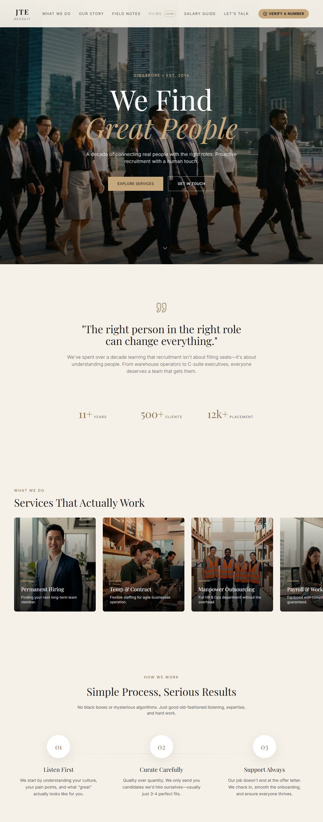 JTE website