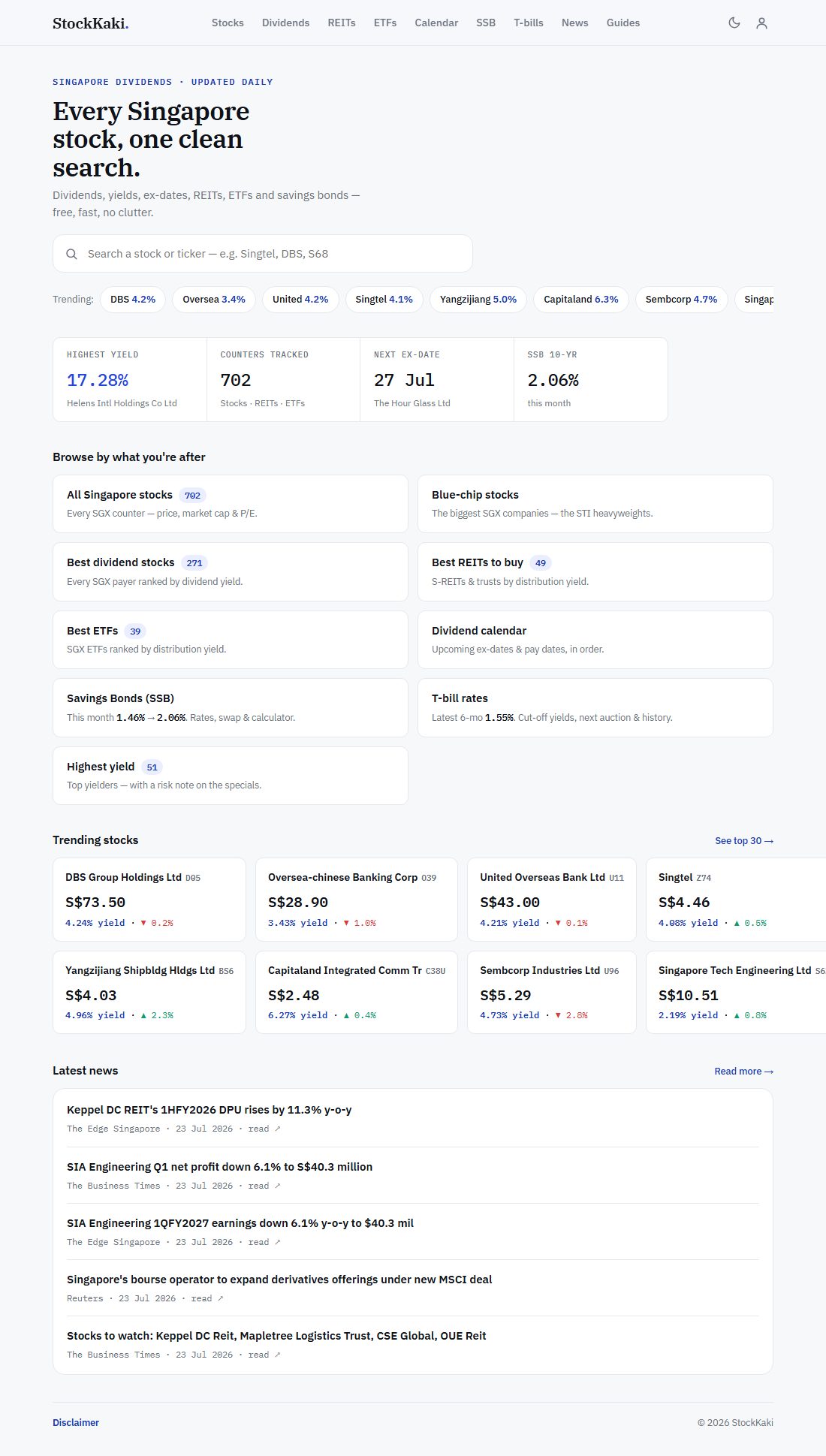 StockKaki website